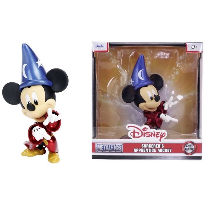 Figurine Mickey Sorcier 15cm - SIMBA.DICKIE.GROUP - Métal - Blanc - Intérieur - Enfant - Mixte