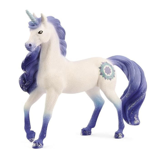 Figurine - SCHLEICH - Licorne Mandala étalon - Bayala - Mixte - 5 ans