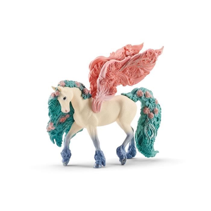 Figurine SCHLEICH - Pégase aux fleurs - bayala 70590