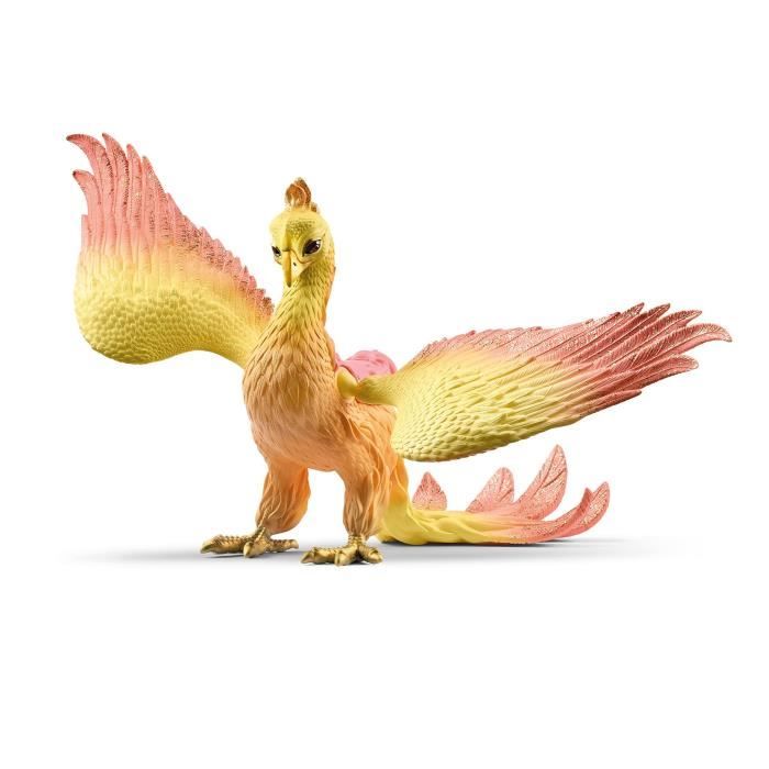 Figurine Schleich Phéonix - Figurine de Dragon Réaliste avec Ailes Mobiles et Détails Artistiques - Cadeau