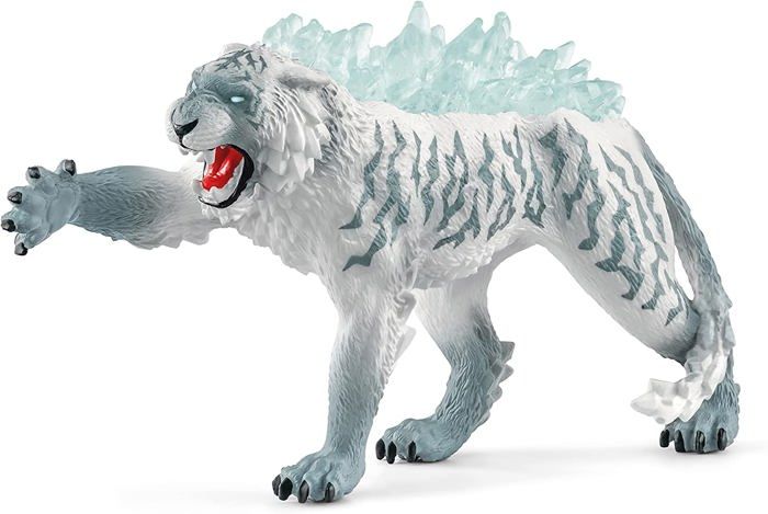 Figurine Tigre de Glace Jouet fantastique des 7 ans Schleich 70147 Eldrador Creatures