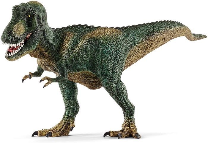 Figurine Tyrannosaure Rex vert avec détails réalistes pour enfants des 4 ans SCHLEICH 14587 Dinosaurs