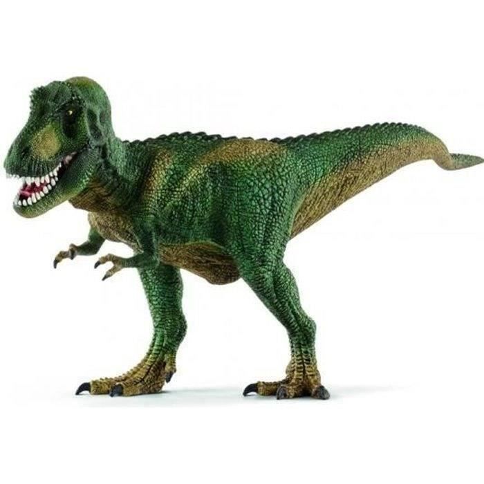 Figurine Tyrannosaure Rex vert avec détails réalistes pour enfants des 4 ans SCHLEICH 14587 Dinosaurs