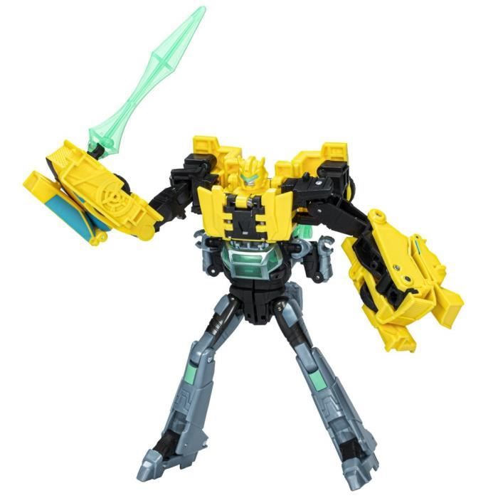 Figurines Cyber-Combiner Bumblebee et Mo Malto jouets interactifs pour filles et garçons,Transformers EarthSpark