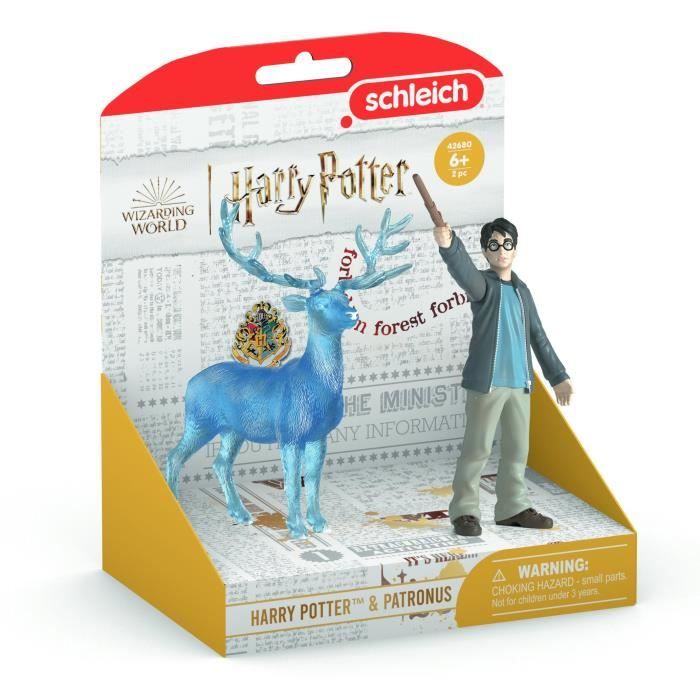 Figurines Harry et son Patronus Schleich 42680 Harry Potter Pour enfant des 6 ans