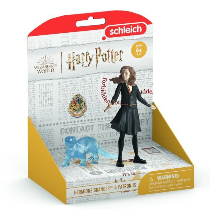 Figurines Hermione et son Patronus Schleich 42681 Harry Potter Pour enfant des 6 ans