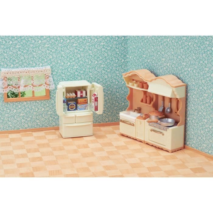 Figurines miniatures - SYLVANIAN FAMILIES - 5341 - La cuisine aménagée