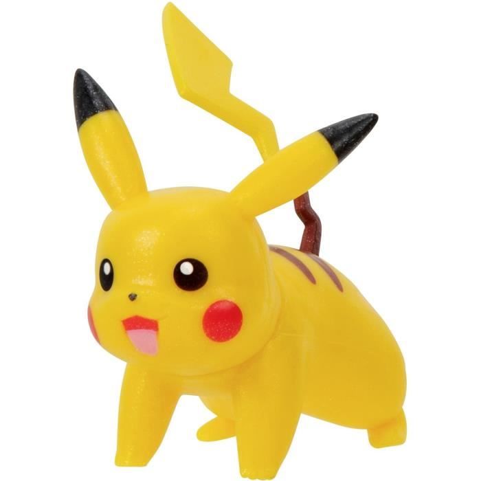 Figurines Pokémon Bandai - Pack évolution Pichu Pikachu et Raichu