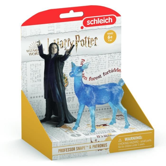 Figurines Rogue et son Patronus Schleich 42683 Harry Potter Pour enfant des 6 ans