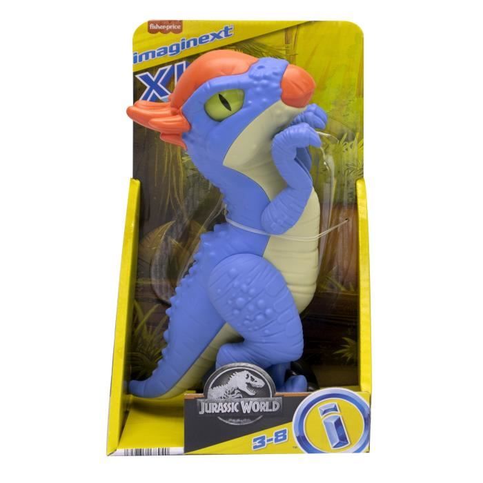 Fisher-Price - Dino XL Imaginext Jurassic World (modele aléatoire) - Figurines Dinosaures - Des 3 ans GWN99