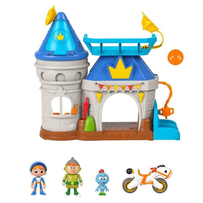 Fisher-Price-Gus le Chevalier Minus-Coffret Château Fort HGK33