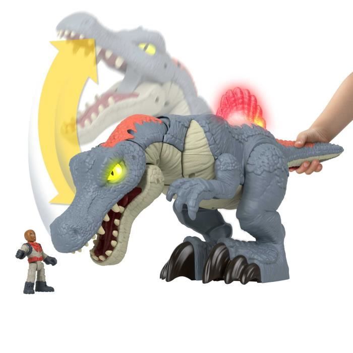 Fisher-Price Imaginext-Jurassic World-Spinosaurus Dents Acérées-Coffret HML41