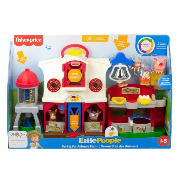 Fisher-Price - La ferme Little People - Eveil 1er âge - Des 1 an GXF15