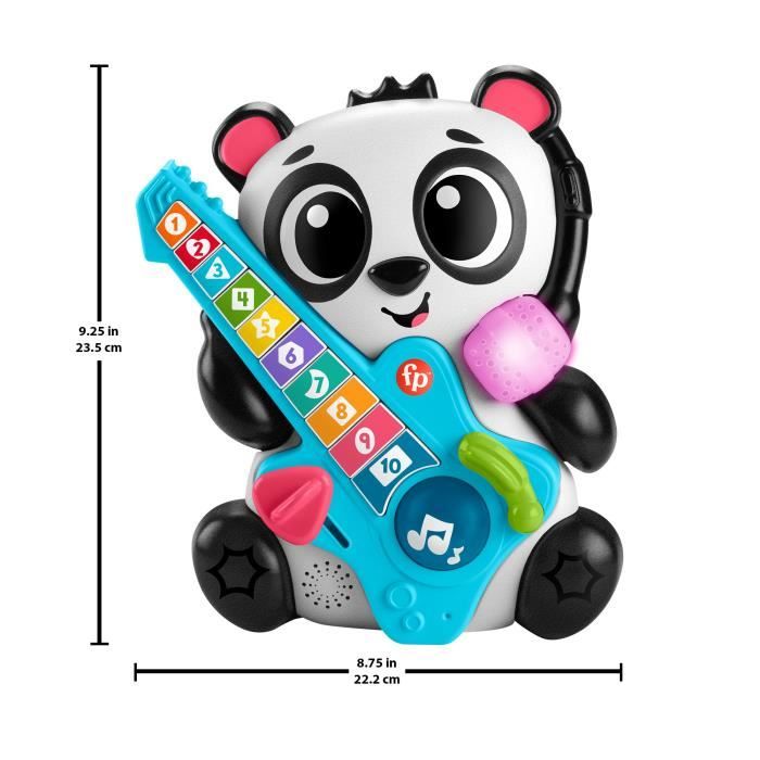 Fisher-Price-Link Squad Panda Chiffres-Jouet d’éveil musical HYK95