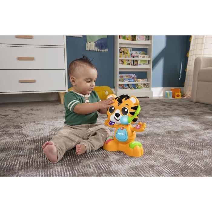 Fisher-Price-Link Squad Tigre Parties du Corps-Jouet d’éveil musical HYL00