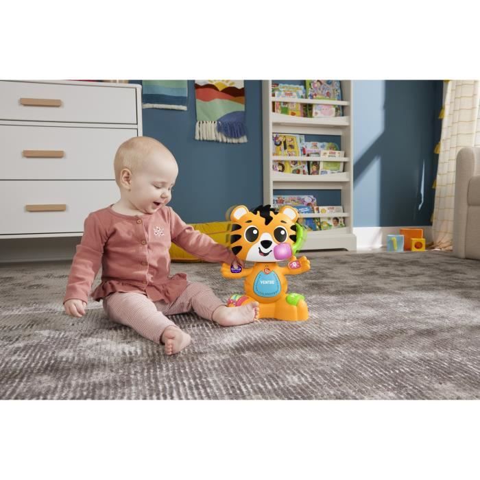 Fisher-Price-Link Squad Tigre Parties du Corps-Jouet d’éveil musical HYL00