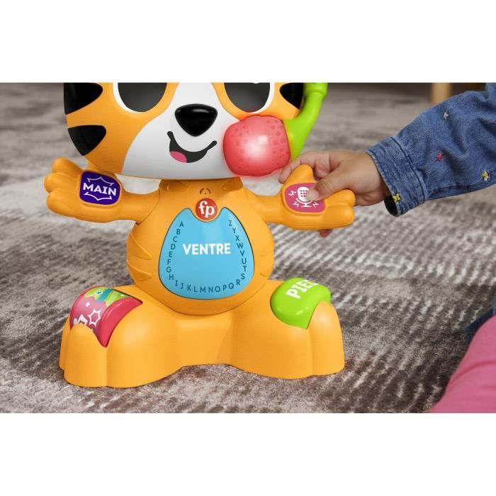 Fisher-Price-Link Squad Tigre Parties du Corps-Jouet d’éveil musical HYL00