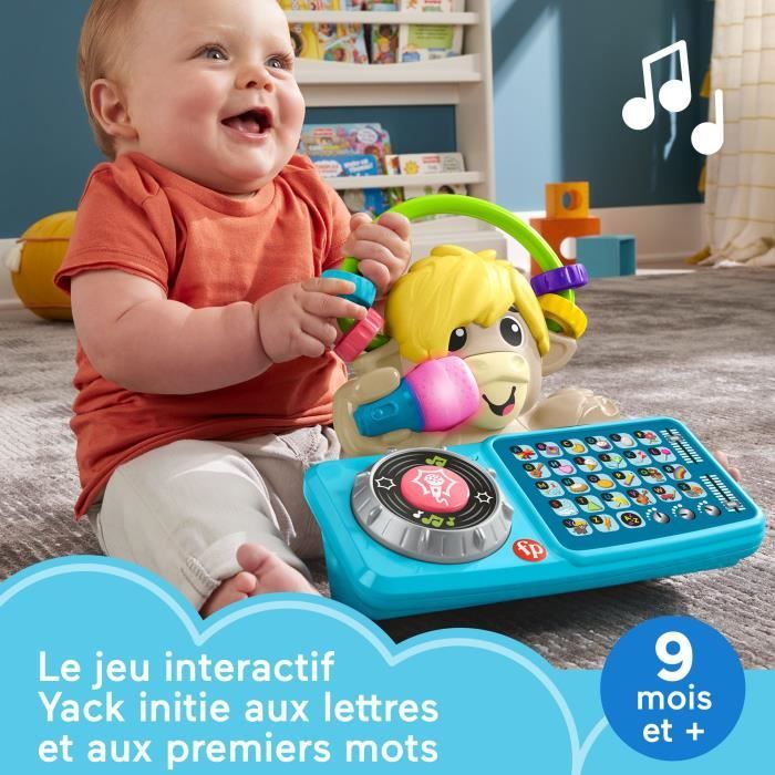 Fisher-Price-Link Squad Yack Lettres-Jouet d’éveil musical HYK96