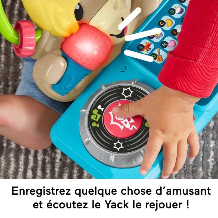 Fisher-Price-Link Squad Yack Lettres-Jouet d’éveil musical HYK96