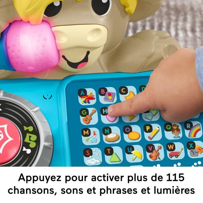 Fisher-Price-Link Squad Yack Lettres-Jouet d’éveil musical HYK96