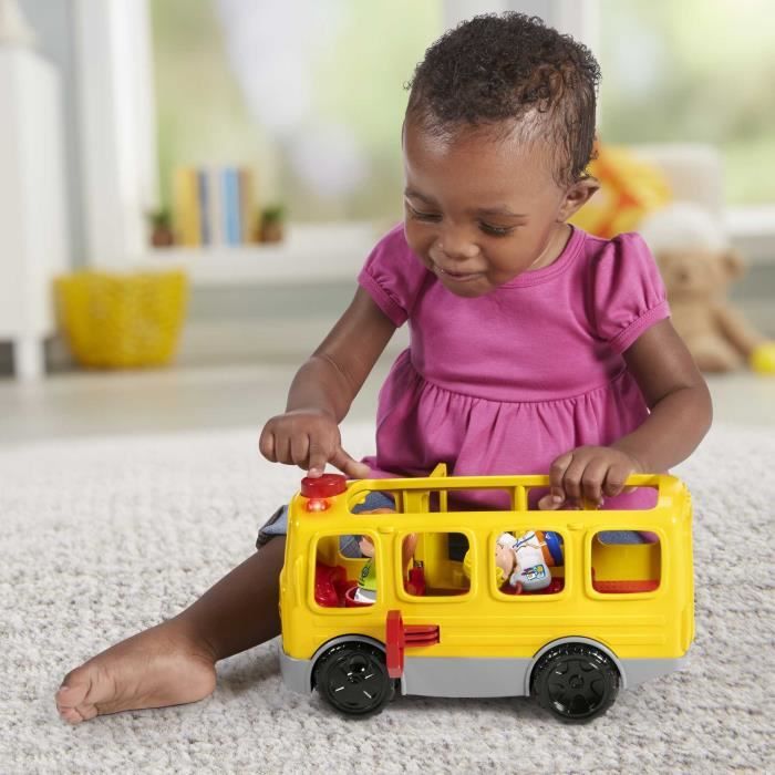 Fisher-Price-Little People-Le Bus Scolaire version multilingue HJN36