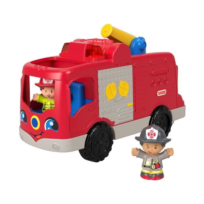 Fisher-Price-Little People-Le Camion de Pompiers version multilingue HJN38