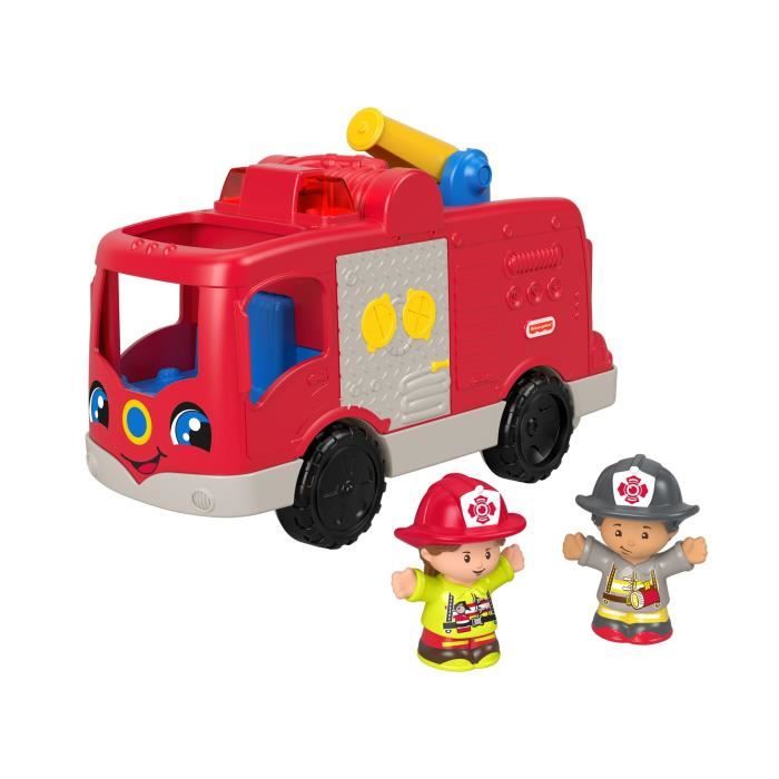 Fisher-Price-Little People-Le Camion de Pompiers version multilingue HJN38