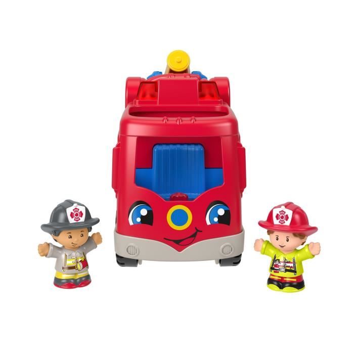 Fisher-Price-Little People-Le Camion de Pompiers version multilingue HJN38