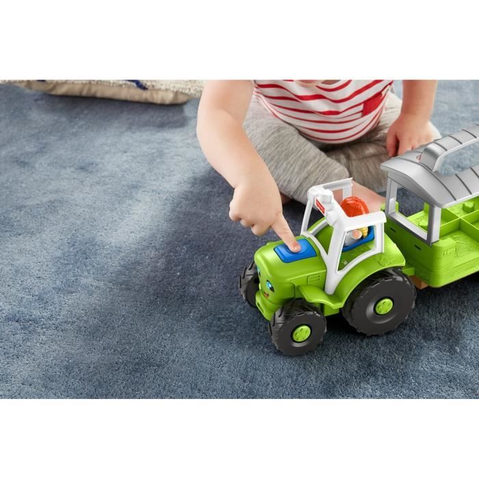 Fisher-Price-Little People-Le Tracteur version multilingue HJN44