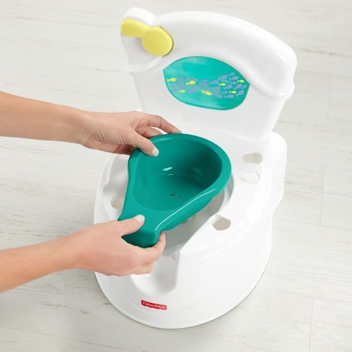 Fisher-Price - Pot de la mer musical et lumineux - Pot d’apprentissage bébé GWD37