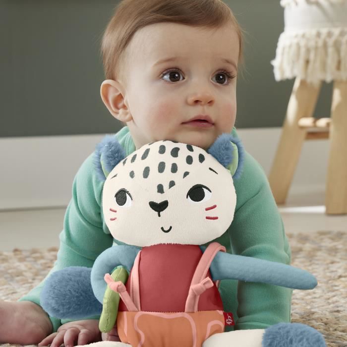 Fisher-Price-Uncia mon Léopard des Neiges-Jouet d’éveil pour bébé HKD64