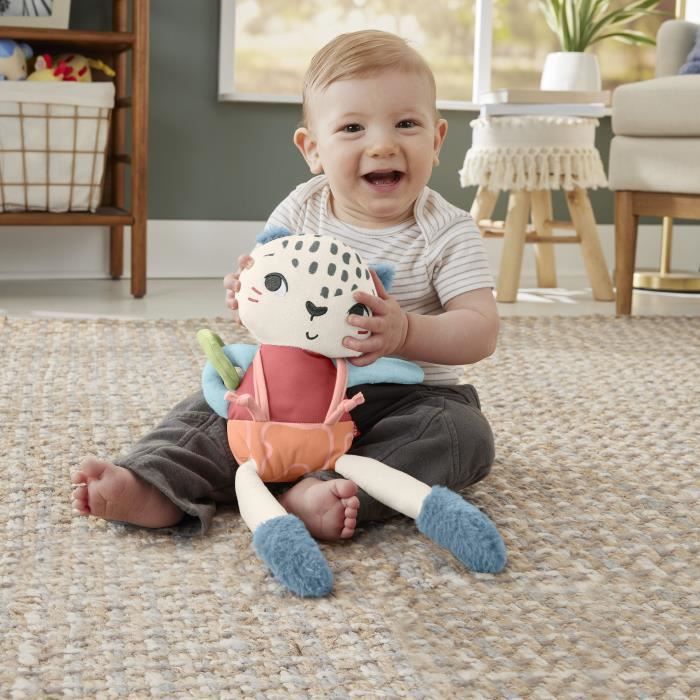 Fisher-Price-Uncia mon Léopard des Neiges-Jouet d’éveil pour bébé HKD64