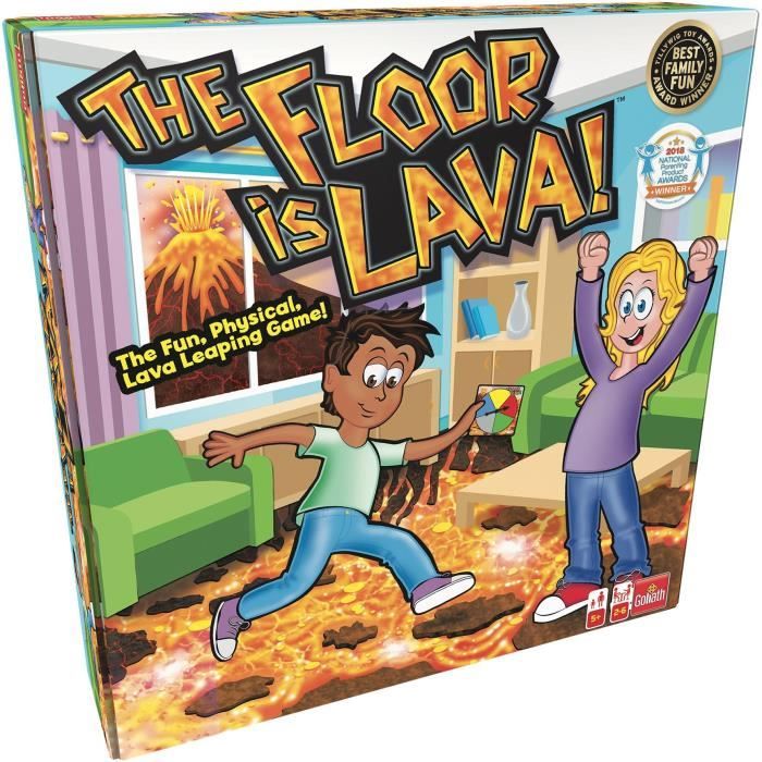 Floor is lava - Jeu de société - GOLIATH - A partir de 5 ans