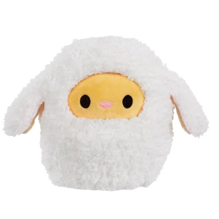 Fluffie Stuffiez - Peluche ASMR a personnaliser - MOUTON - Rembourrage a retirer et découvrir un autre personnage