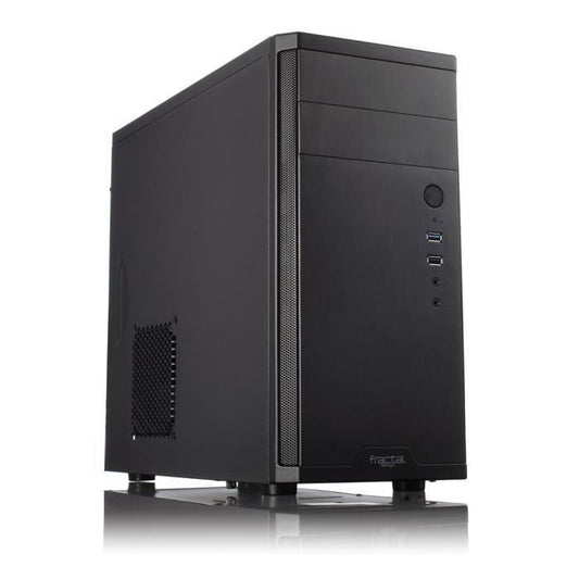 FRACTAL DESIGN BOITIER PC Core 1100 - Noir - Format ATX (FD-CA-CORE-1100-BL) - Paloma Tech