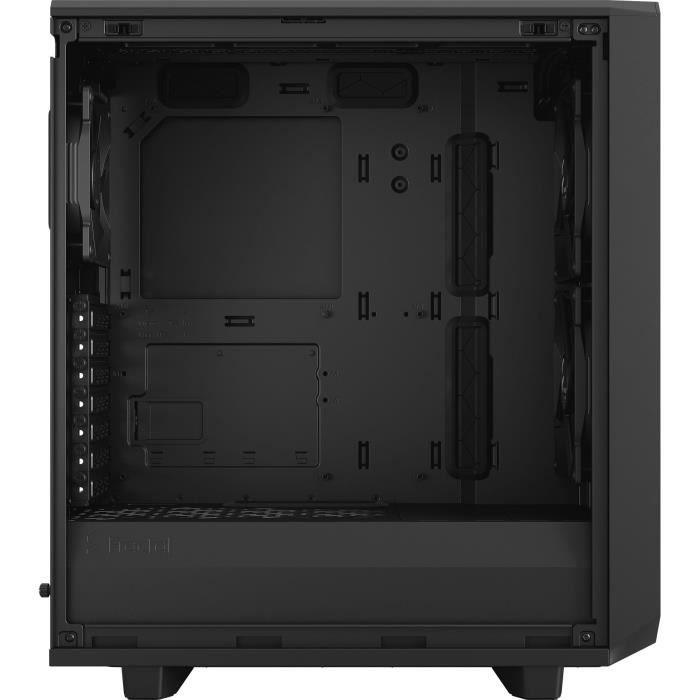 FRACTAL DESIGN - Boîtier PC Meshify 2 Compact Noir Panneau Solide - Paloma Tech