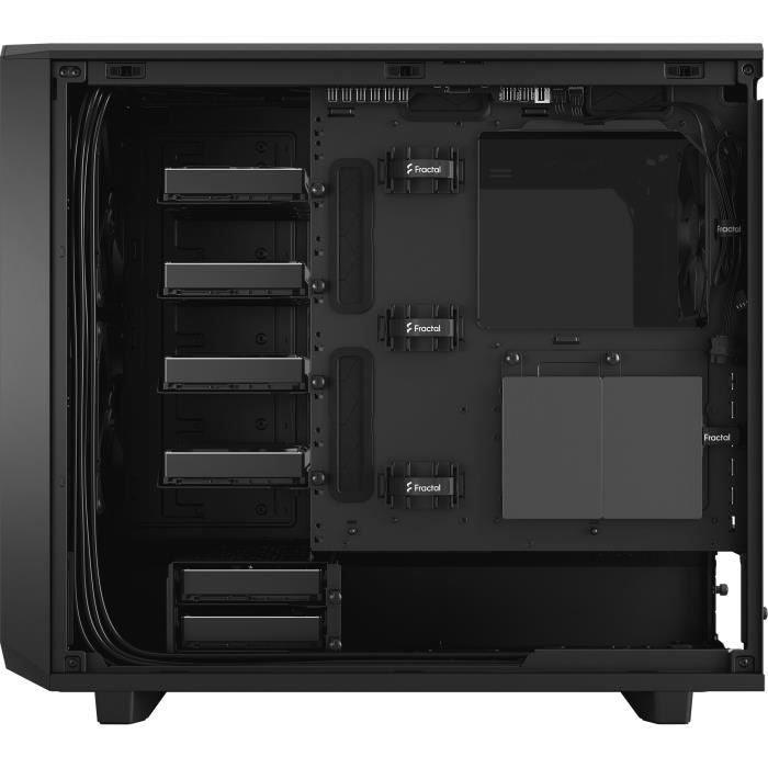 FRACTAL DESIGN BOITIER PC Meshify 2 - Noir - Verre trempé - Format E-ATX (FD-C-MES2A-02) - Paloma Tech