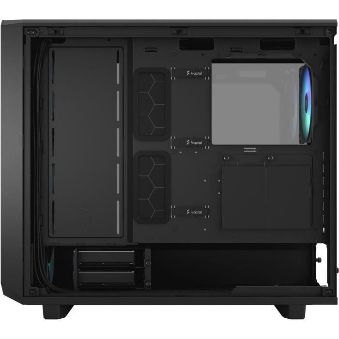 FRACTAL DESIGN - Meshify 2 Lite RGB Black TG Light Tint - Boîtier PC - Noir ( FD-C-MEL2A-05 ) - Paloma Tech