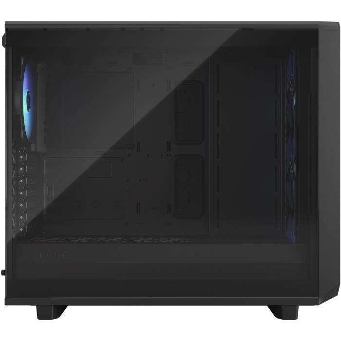 FRACTAL DESIGN - Meshify 2 Lite RGB Black TG Light Tint - Boîtier PC - Noir ( FD-C-MEL2A-05 ) - Paloma Tech