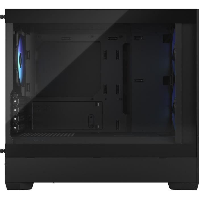 FRACTAL DESIGN - Pop Mini Air RGB Black TG - Boîtier PC - Noir (FD-C-POR1M-06) - Paloma Tech