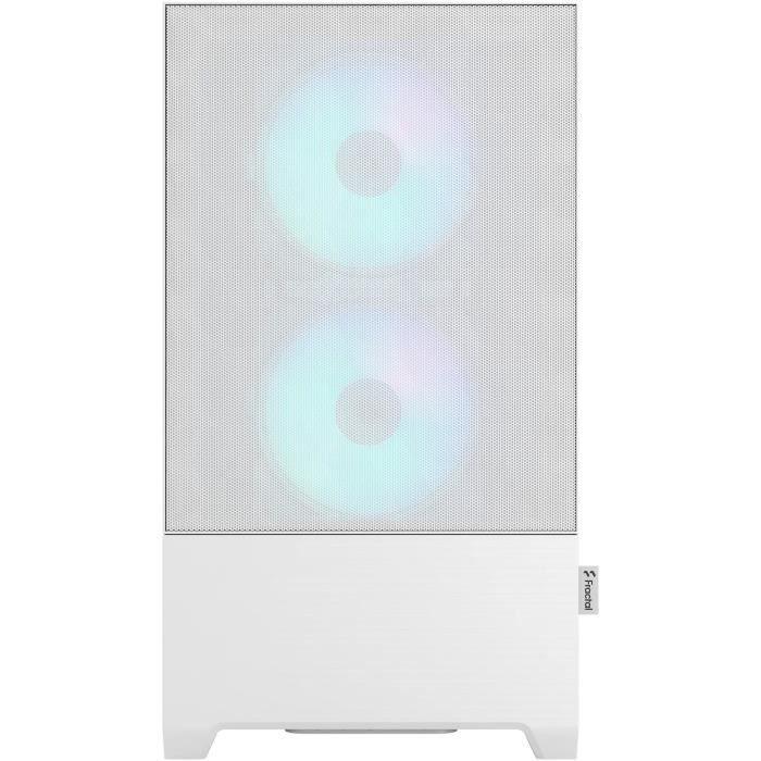 FRACTAL DESIGN - Pop Mini Air RGB White TG - Boîtier PC - Blanc (FD-C-POR1M-01) - Paloma Tech