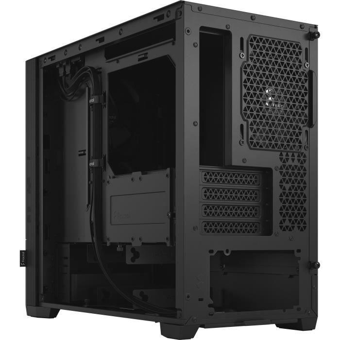 FRACTAL DESIGN - Pop Mini Silent Black Solid - Boîtier PC - Noir (FD-C-POS1M-01) - Paloma Tech