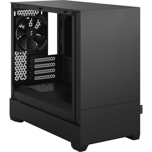 FRACTAL DESIGN - Pop Mini Silent Black Solid - Boîtier PC - Noir (FD-C-POS1M-01) - Paloma Tech