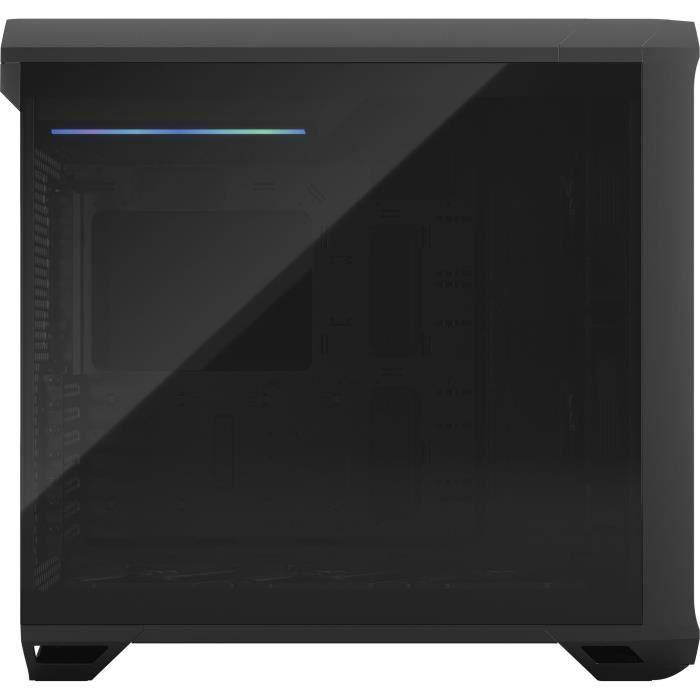 FRACTAL DESIGN Torrent Black TG Dark Tint SSI-CEB Boîtier PC Air flow optimisé avec 5 ventilateurs inclus (FD-C-TOR1A-06) - Paloma Tech