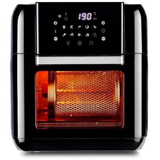 Friteuse a air chaud multifonctions sans huile - MD 10072 - 10 programmes - Vaste gamme d’accessoires - 10 L - 1500W