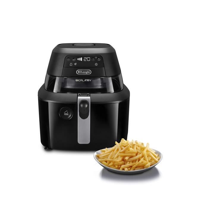 Friteuse Electrique sans huile Delonghi FH2394 - Capacité: 1,5kg - 1400W - Cuve anti-adhérente