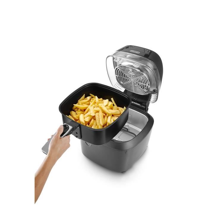 Friteuse Electrique sans huile Delonghi FH2394 - Capacité: 1,5kg - 1400W - Cuve anti-adhérente