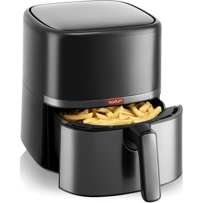 Friteuse sans huile - BODUM - 4,5L - 1500 W - Noir