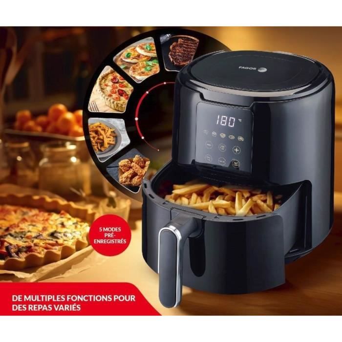 Friteuse sans huile - FAGOR - Airfryer FG4210 - 4.2 L - 1300 W - Ecran tactile - 5 pré-réglages de cuisson