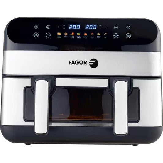 Friteuse sans huile - FAGOR - Airfryer FGF10 - 10L - 2400 W - Ecran tactile - 8 modes pré enregistré Grande cuve